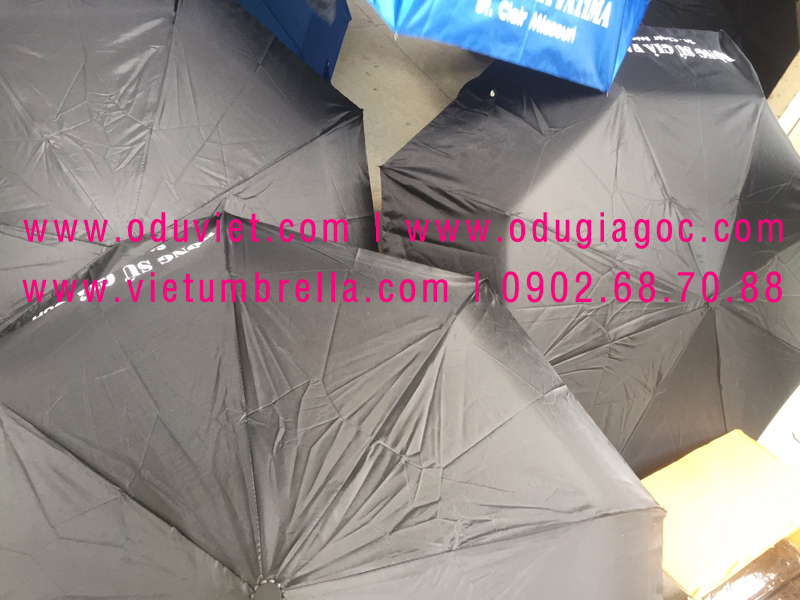 xưởng sản xuất ô dù cầm tay in logo quảng cáo
